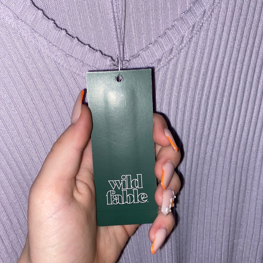 NWT Wild fable lavender sweater